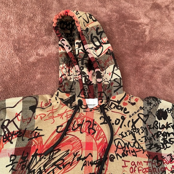 Large Burberry Hoodie - Picture 2 of 4